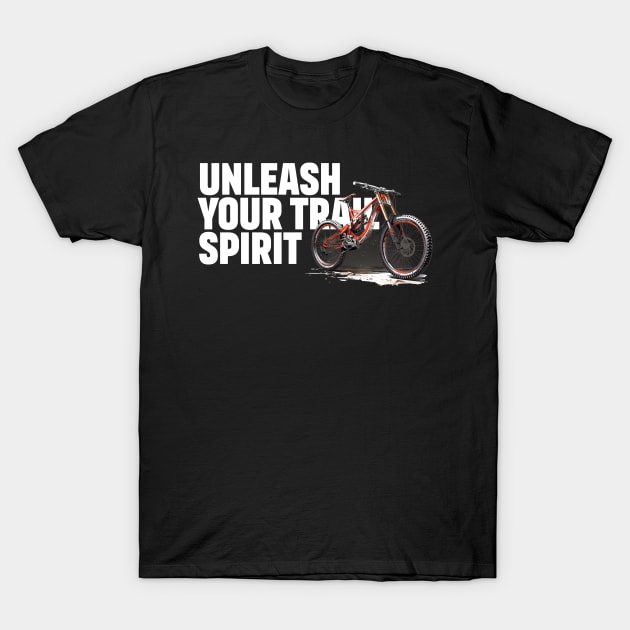 Mountainbike Unleash your trail T-Shirt by Garage Du Nord